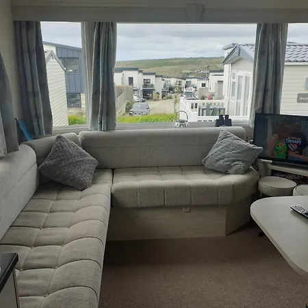 Chalet Perranporthcaravan 2bedroom Tv Gasfire